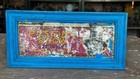 Vintage Old Wall Decorative Passing Show Cigarette Adv  Tin Sign Board Framed