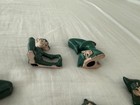Vintage Gilner Pixie Elf Set  6 Figures In Green  See Photos For Details 