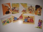 Vintage Thanksgiving Greeting Card Little Boys Lot Of 9 New   Unused