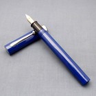Vintage Sheaffer No Nonsense Fountain Pen - Medium Nib - Made In Usa - Blue