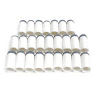 Pool Table Billiard Slip On Cue Stick Tips - 13 Mm - Set Of 25