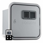 Rv Tankless Water Heater Propane 3 6gpm 66000 Btu Gray 15 x15  Door