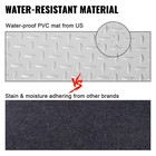 Garage Floor Mat Diamond Plate Pvc Vinyl Flooring Roll 4 9x9 2ft Non Slip