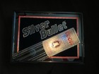Vintage 1988 Coors Light Silver Bullet Beer Sign Lighted Bar Mirror Light 19x14   