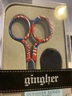 Gingher Designer Series Freedom 4  Embroidery Scissors Italy Retired Usa 250th