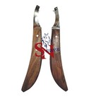 Set Of Hoof Nipper 12  And Farrier Hoof De Knives   Loop Knives Hoof Knife Set
