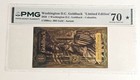 2026 Washington D c  Goldback Pmg 70   Star Limited Edition Valaurum 1 1000 Oz