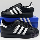 Adidas Superstar Ii J Jh9977 Core Black White Kids 3 5 Nib