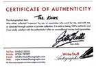 The Kinks Signed Cards  autographed Davies Davies Quaife Avery  coa Write-stuff