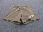 Essentials Fear Of God Shorts Boys 10 Brown Sweat Heavy 1977 Casual Gym Sport