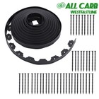 L-shaped Landscape Edging Border Kit No-dig Garden Edge Lawn Border With Spikes