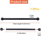 2pcs Lamp Post Cross Arm Ladder Rest cross Arm Replacement For Outdoor Lamp Post