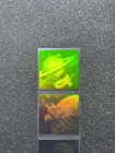 Carlton Vintage 3-d Holograms Space Planets Stickers Sheet - 3 Stickers   Sheet