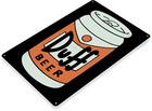 Tin Sign Duff Beer Metal D  cor Wall Art Store Shop Garage Cave A345