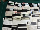 Commodore 64 128 Giant Floppy Disk Lot - Games Productivity Utilities Loadstar