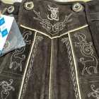 Sch  neberger Nwt Men   s Bavarian Oktoberfest Lederhosen Us 32    Brown