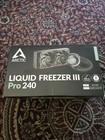 Arctic Liquid Freezer Iii Pro 240 Aio Cpu Cooler Water Cooling Black Acfre00178a
