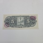 Mexico Banco De Mexico 5 Pesos Banknote 1963  Series Aii  X326246