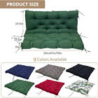 Porch Swing Cushions 2-3 Seater Outdoor Patio Swing Cushion With Backrest