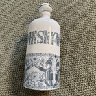 Whiskey Decanter  Western Germany Blue And White 8    