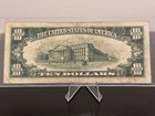 1934d  10 Silver Certificate Us Banknote Serial B39688422a Blue Seal