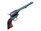 Props Denix M1873 Old West Cavalry Revolver Antique Grey  Wood Grips Non-firing