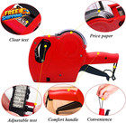 Mx-5500 8 Digits Price Tag Gun With 5000 Sticker Labels And 3 Ink Refill Label