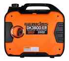 Genkins 3800 Watt Portable Inverter Generator Remote   Electric Starter