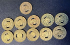 Cny Centro Inc  Syracuse  N y  Good For One Adult Fare Transit Token Lot Of 11
