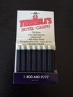 Terrible s Casino Las Vegas Evening View Used 30 Strike Matchbook