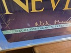 Finding Neverland Broadway Original Signed Theater Poster Kelsey Grammar