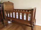 Vintage Baby Rocking Cradle 42   long-23   wide-39   high