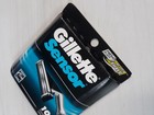 Nos Gillette Sensor Razor Blades 10 Cartridges