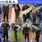 Hisea Neoprene Waders Cleated Bootfoot Waterproof Fishing Hunting Chest Waders