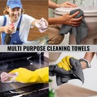 Ustradeent Microfiber Cleaning Cloth Pack Of 10  12x12 Inches All Purpose Clean