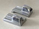 Vintage Mid Century Chrome Light Bathroom Sconce Vanity Salvage