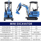 4000lbs Mini Hydraulic Excavator With Kubota Diesel Engine 1 8ton Usa Stock New