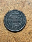 1809 6 1809 Inverted 9 Copper U s  Type Coin Half  1 2 Cent Classic Head Xf 