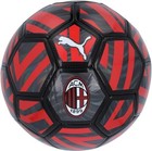 Zlatan Ibrahimovic Ac Milan Signed Red Logo Soccer Ball
