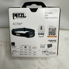 Petzl Actik 450 Lumens Headlamp With Red Lighting - Gray  e063aa00    Ships Fast