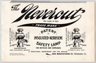 1896 Neverout Insulated Kerosene Safety Lamp Rose Mfg Co Bicycle Dealer Print Ad