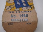  4-pack  Ge No  1465 Miniature Indicator Lamp Light Bulb 2 5v  30a Ba9s Base