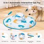 Interactive Cat Toys For Indoor Cats - 5 In 1 Cat Laser Toy Automtaic  Rechar   