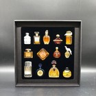 Miniature Perfume Bottles Collection Empty Bottles   Boxes Set Vtg Display Only