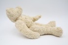 1993 Ty Classic Teddy Bear Cream Plush Stuffed Animal Vintage With Burgundy Tag