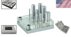 Truepower 9-piece Punch   Die Set - See Through Guide Free Usa  Shipping