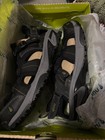 New Ahnu Del Rey Men   s 8 5 Black Sport Hiking Water Sandals Af2402blk Nib