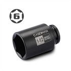 Casoman 6-point 1 2-inch Drive Deep Impact Socket- 1-1 2  38 1 Mm  deep  