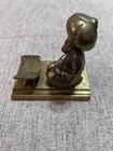 A Vintage Brass Middle Eastern Scholar Sculpture  