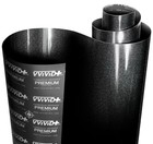 Vvivid  1ft X 5ft Ultra Gloss Black Metallic Diamond Crystal Vinyl Car Wrap